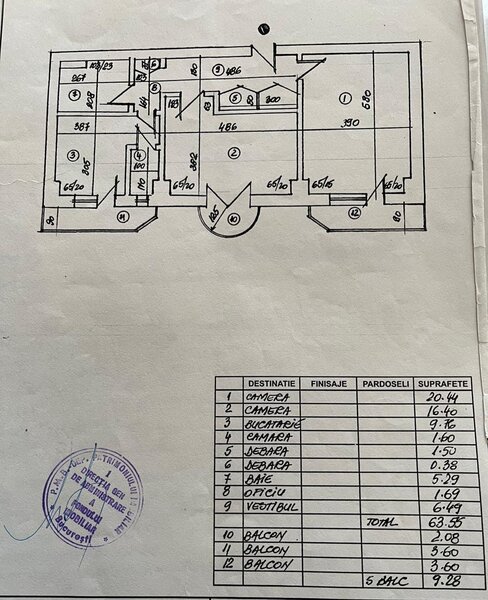 Nerva Traian 2 camere, ccentrala proprie
